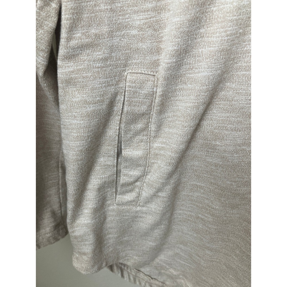 Pacsun Longer Fit Hoodie Beige Raglan‎ Sleeve Pullover Casual Comfy - Picture 6 of 8